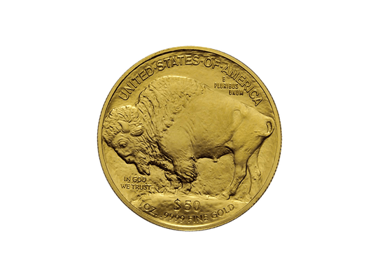 Buy original gold coins USA 1 oz American Buffalo 2019 Gold with Bitcoin!