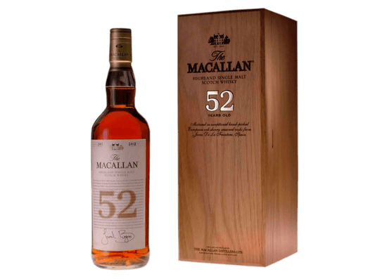 Buy original Whiskey The Macallan 52 Year Old with Bitcoins!