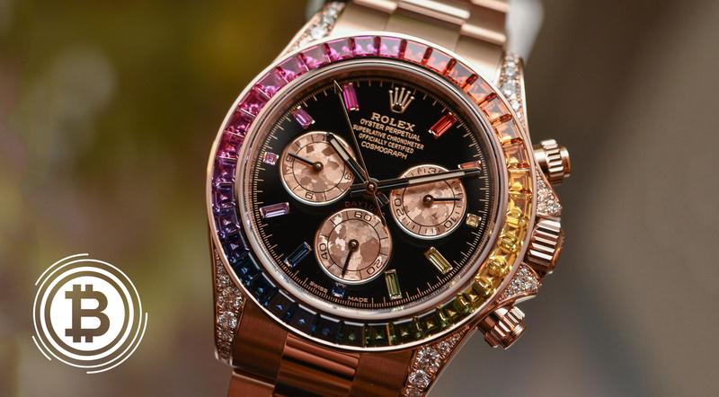 Buy Rolex Rainbow with Bitcoin on BitDials