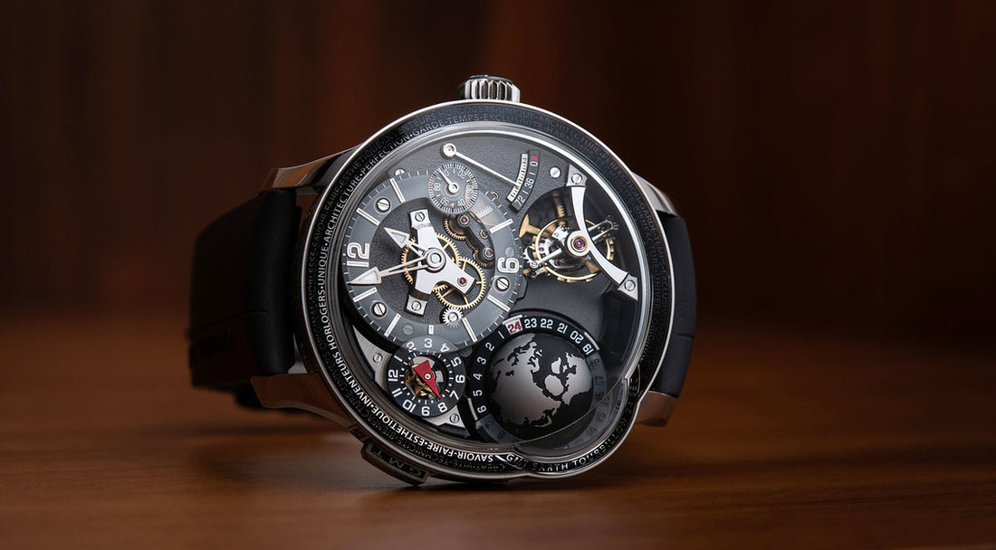 Greubel Forsey Unveils A Stunning GMT Earth Limited Edition In Titanium.
