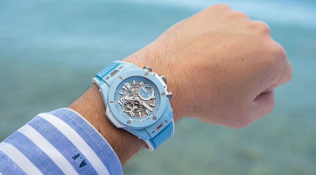 Hublot Turns Up The Heat With The Big Bang Unico 45 Sky Blue