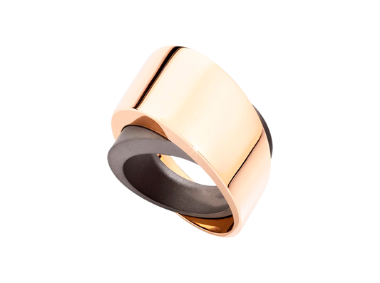 Buy original Jewelry Vhernier Ring T00527A 011 with Bitcoin!