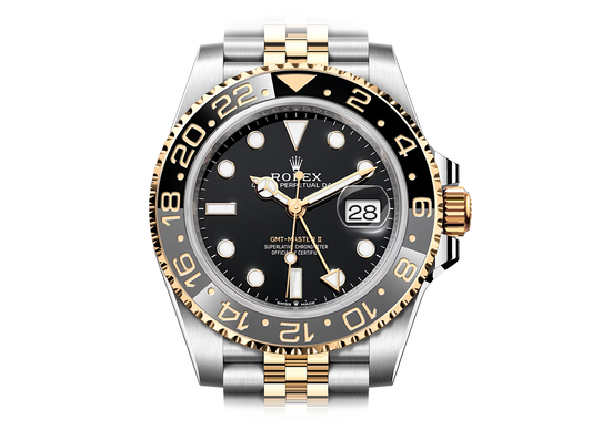 Buy original Rolex GMT-MASTER II m 126713grnr-0001 with Bitcoin!