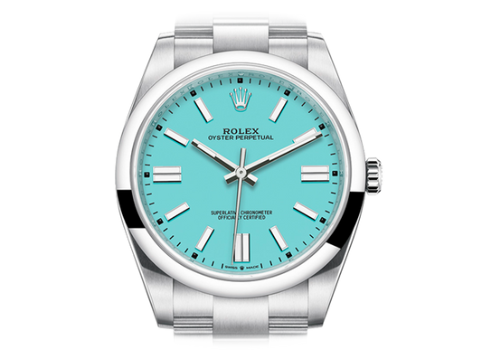 Buy original Rolex Oyster Perpetual m 124300 with Bitcoin!