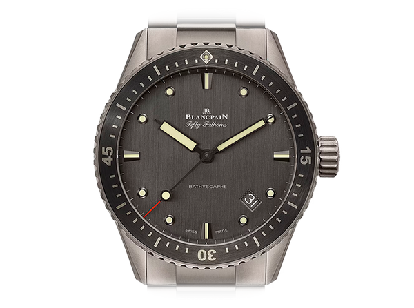 Buy original Blancpain FIFTY FATHOMS 5000-1210-98S with Bitcoin!