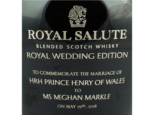 Buy original Whiskey Chivas Regal Royal Salute Wedding Edition 2018 with Bitcoin!