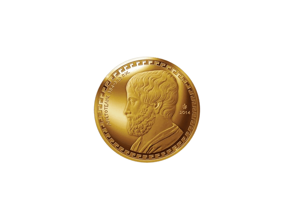 Greece 200 Euro Aristotle Gold Coin 2014