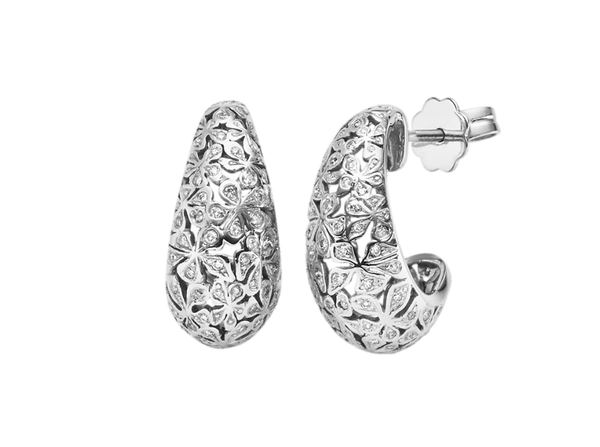 Buy original Jewelry Stoess Fleur d'amour EARRINGS 610414120011 with Bitcoins!