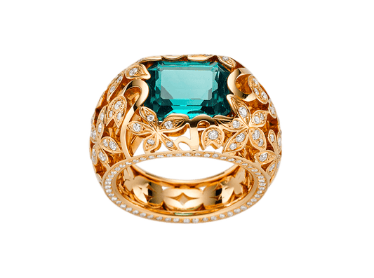Buy original Jewelry Stoess Fleur d'amour RING 410310100011 with Bitcoins!