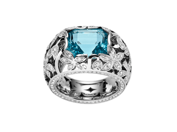 Buy original Jewelry Stoess Fleur d'amour RING 410324060011 with Bitcoins!