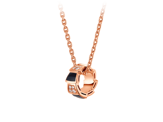 Buy original Jewelry Bvlgari Serpenti Pendant 356554 with Bitcoins!