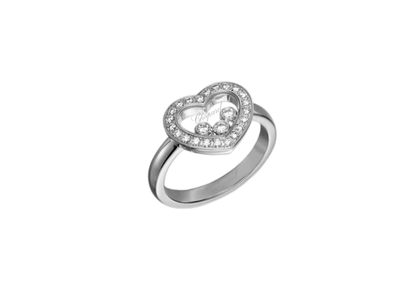 Buy original Chopard HAPPY DIAMONDS ICONS RING 82A611-1200 with Bitcoins!