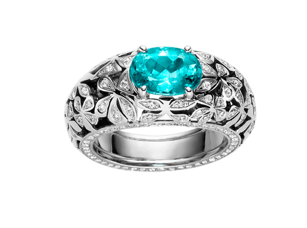 Buy original Jewelry Stoess Fleur d'amour RING 610016070011 with Bitcoins!