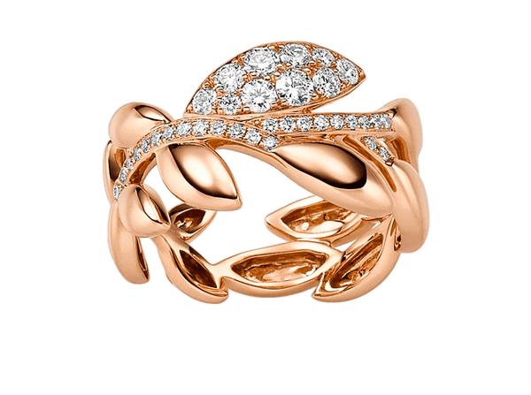 Buy original Jewelry Stoess Leaves RING 810408050011 with Bitcoins!