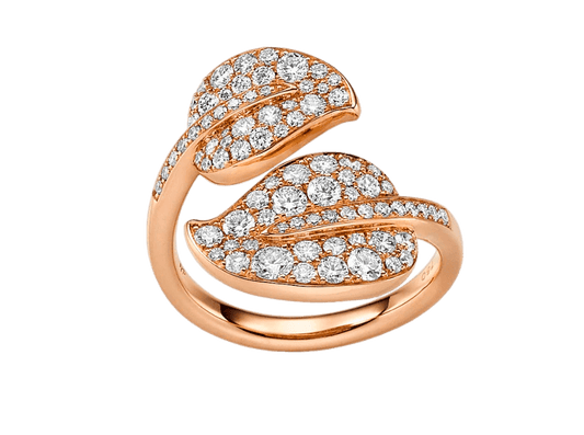 Buy original Jewelry Stoess Leaves RING 810409050011 with Bitcoins!