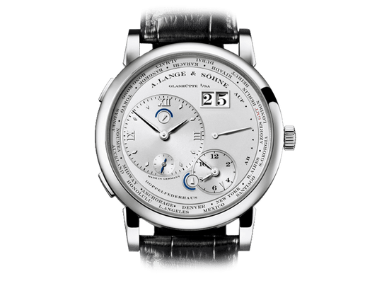 Buy original A.Lange & Sohne LANGE 1 TIME ZONE 116.025 with Bitcoins!