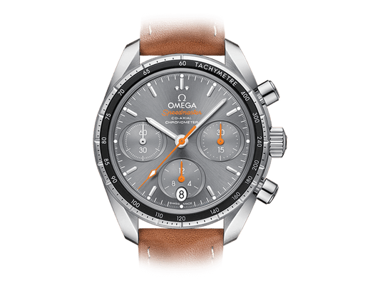 Buy original Omega Speedmaster Co-Axial Chronograph 324.32.38.50.06.001 with Bitcoins!