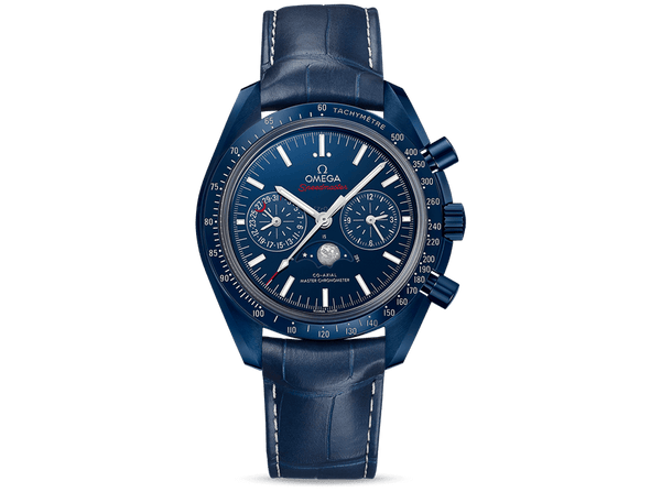 Buy original Omega Speedmaster Moonwatch Blue Side Of The Moon 304.93.44.52.03.001 with Bitcoins!