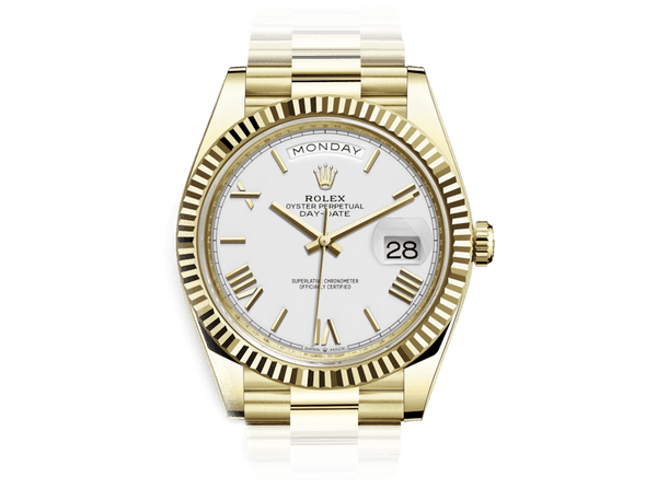 Buy original Rolex DAY-DATE 40 m 228238-0042 with Bitcoin!