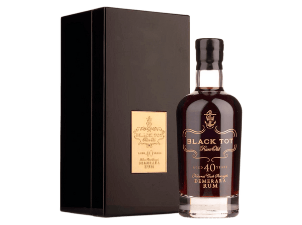 Buy original Black Rum Black Tot 40 Year Old Bottling Note with Bitcoins!