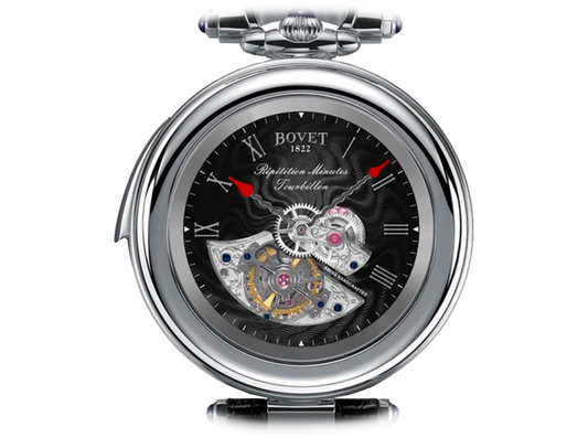 Buy original Bovet AMADEO ® FLEURIER 46 Minute Repeater Tourbillon AIRM010 Rising Star with Bitcoin!