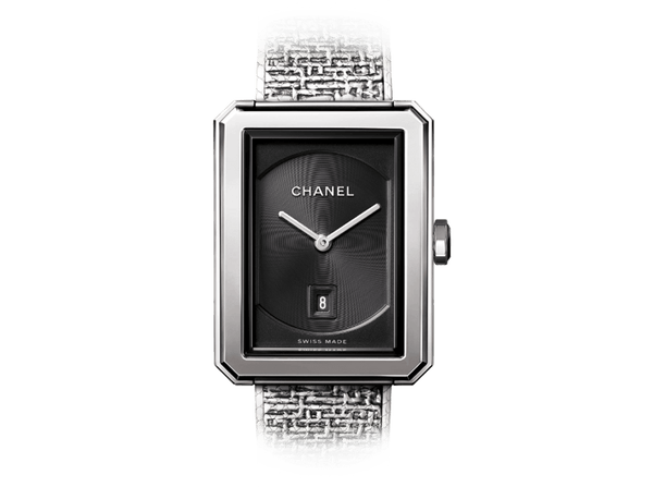 Buy original Chanel BOY-FRIEND TWEED H4878 with Bitcoins!