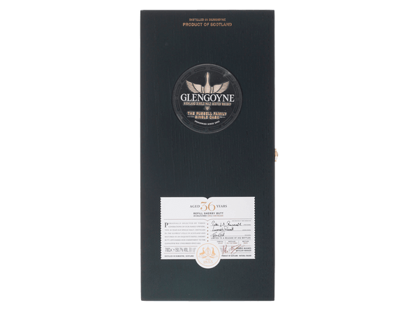 Buy original Whiskey Glengoyne 36 years old Russell Family with Bitcoin!