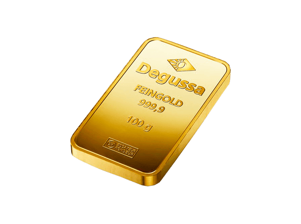  BitDials | Buy original Degussa Gold Bar (minted) 100 g with Bitcoins!