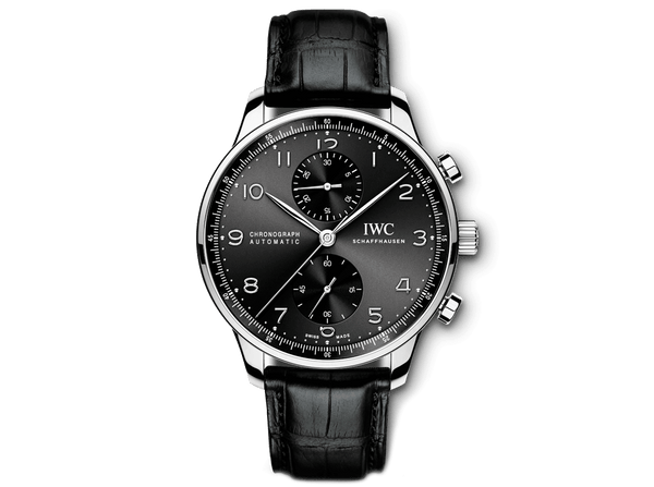 Buy original IWC Portuguese Chronograph IW371447 with Bitcoins!