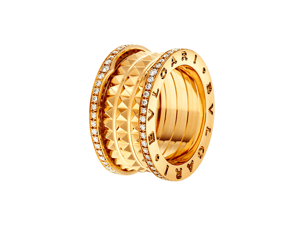 Buy original Jewelry Bvlgari B.zero1 RING 357894 with Bitcoins!