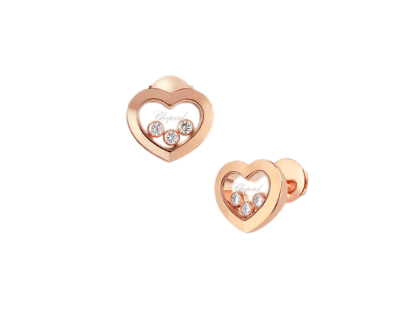Buy original Chopard HAPPY HEARTS EARRINGS with Bitcoins!