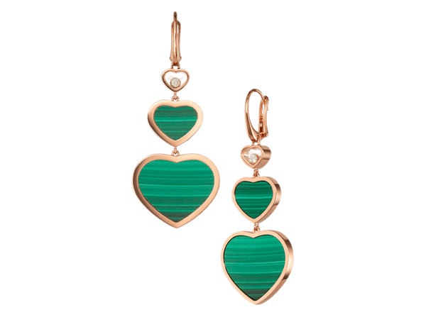 Buy original Chopard HAPPY HEARTS EARRINGS with Bitcoins!