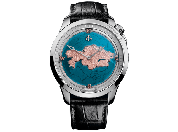 Buy original watches Kerbedanz Tribute Kazakhstan KRBTA46-129WL with Bitcoins!