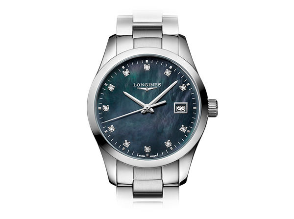 Buy original Longines Conquest L2.386.4.88.6 with Bitcoin!