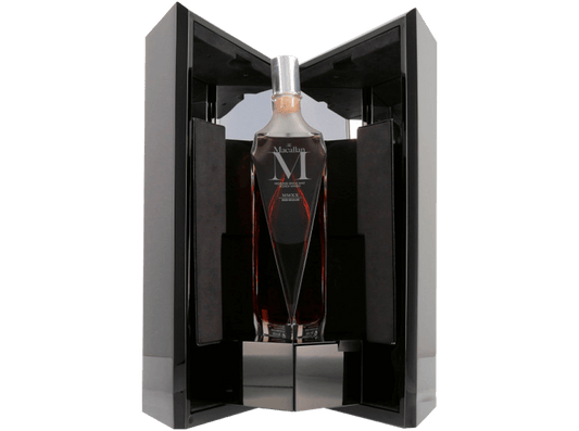 Buy original Whiskey Macallan M Decanter Release 2020 MMXX with Bitcoin!