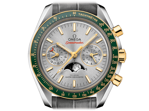 Buy original Omega SPEEDMASTER MOONPHASE CO‑AXIAL MASTER CHRONOMETER 304.23.44.52.06.001 with Bitcoins!