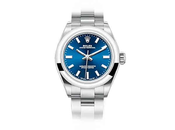 Buy original Rolex OYSTER PERPETUAL 28 m 276200-0003 with Bitcoins!