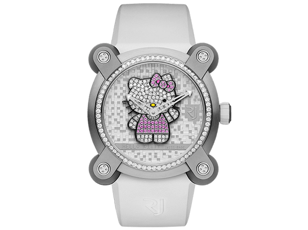 Buy original Romain Jerome MOON INVADER HELLO KITTY RJ.M.AU.IN.023.02 with Bitcoin!
