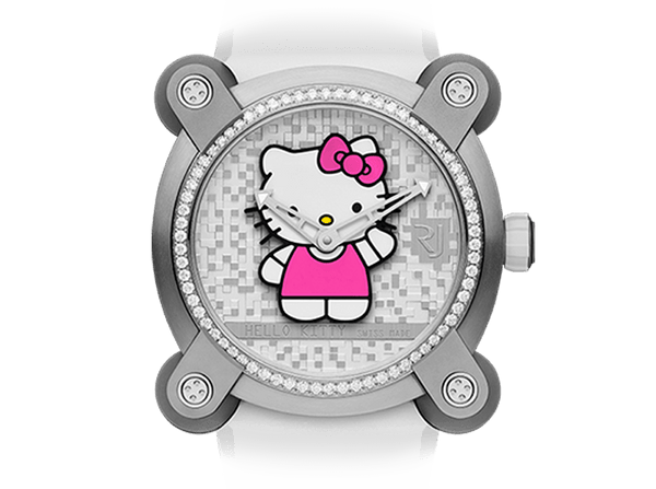 Buy original Romain Jerome MOON INVADER HELLO KITTY RJ.M.AU.IN.023.03 with Bitcoin!