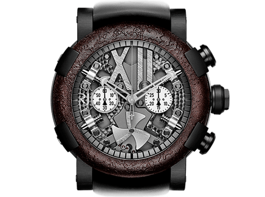 Buy original Romain Jerome STEAMPUNK CHRONOGRAPH RJ.T.CH.SP.002.01 with Bitcoin!