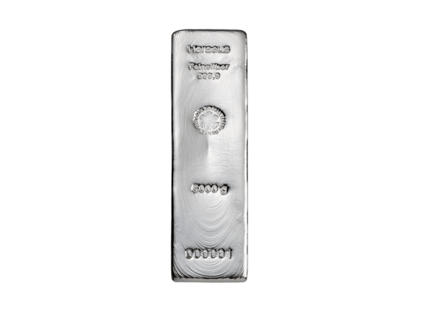  BitDials | Buy original Silver Bar (casted) 5000 g with Bitcoins!