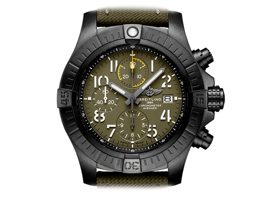 Buy original Breitling Avenger Chronograph Night Mission V13317101L1X1 with Bitcoin!