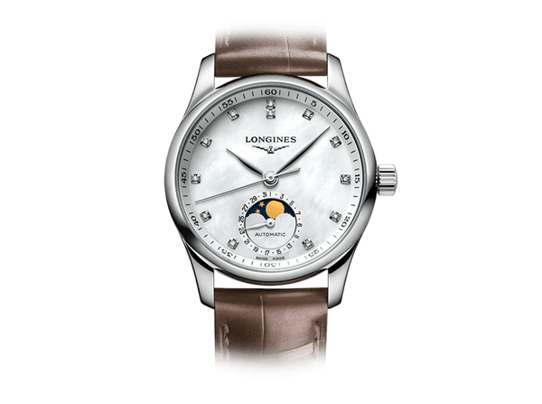 Buy original Longines Master Collection L2.409.4.87.4 with Bitcoin!