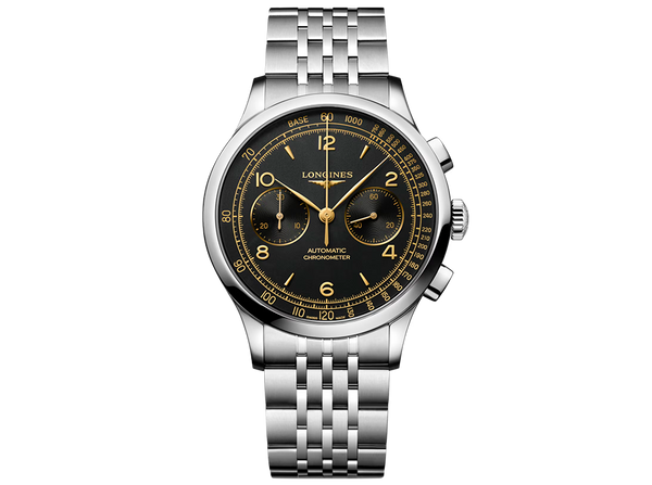 Buy original Longines Record L2.921.4.56.6 with Bitcoin!