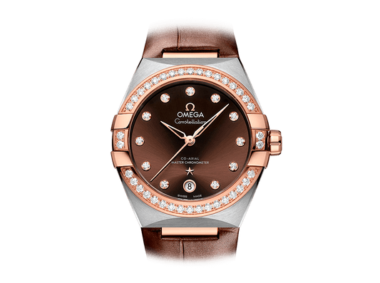 Buy original Omega Constellation 131.28.36.20.63.001 with Bitcoin!