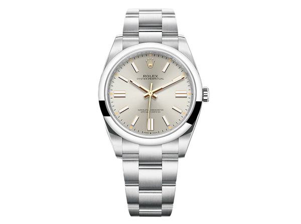 Buy original Rolex Oyster Perpetual m 124300-0001 with Bitcoins!