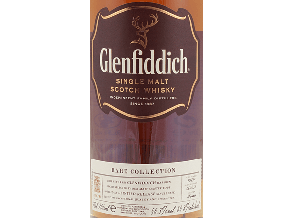 Buy original Whiskey Glenfiddich Rare Collection 1978 38 years with Bitcoin!