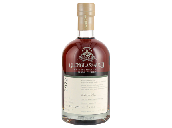 Buy original Whiskey Glenglassaugh Vintage 1972 Sherry Cask Finished with Bitcoin!