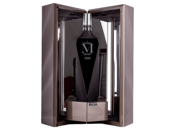 Buy original Whiskey Macallan M Decanter Black Release 2019 MMXIX with Bitcoin!